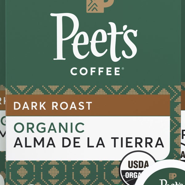 Peet's Coffee Organic Alma De La Tierra K-Cup Pod, 60-count