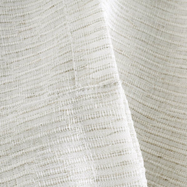 Sheer Linen Blend Curtains, 4-pack