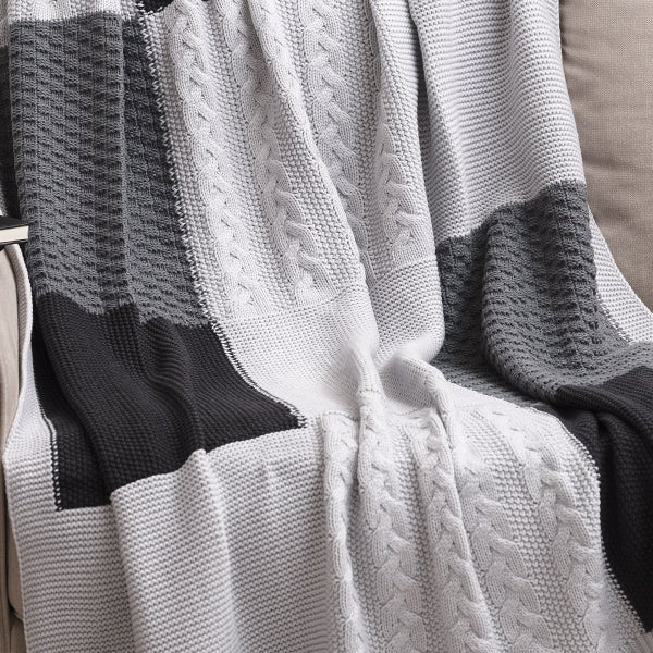 Allied Home Sweater Knit Throw