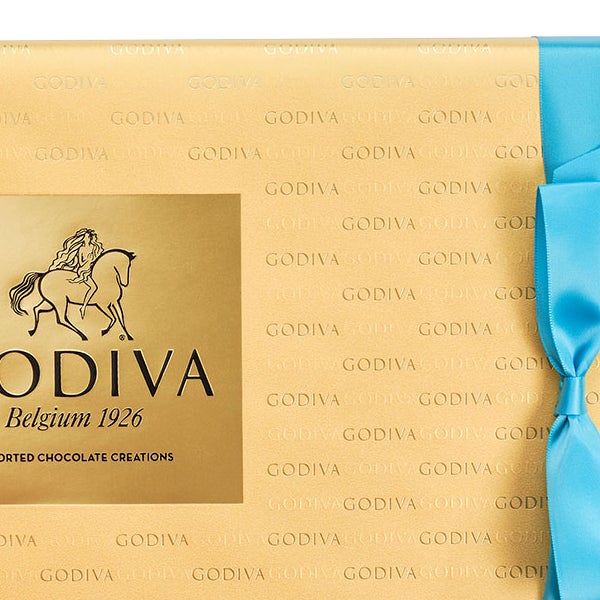 Godiva Premium Assorted Chocolate Gift Box, 2 pack, 54 pieces total, 22.6 total oz.