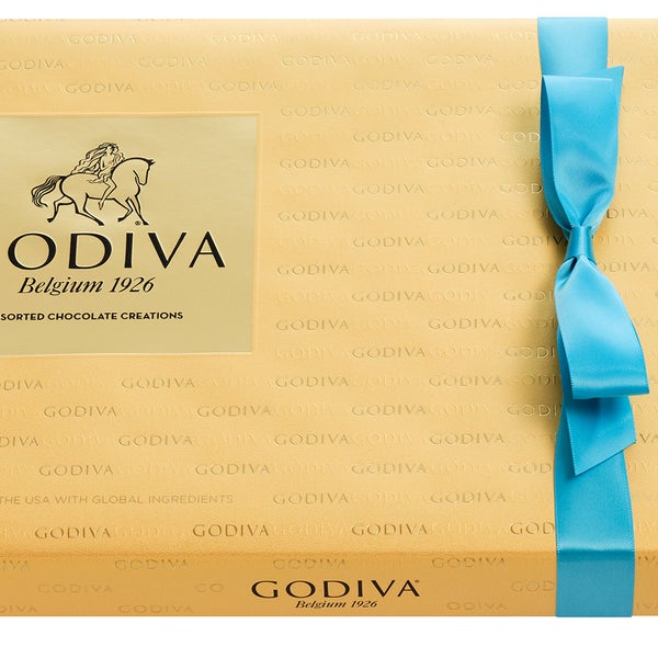 Godiva Premium Assorted Chocolate Gift Box, 2 pack, 54 pieces total, 22.6 total oz.
