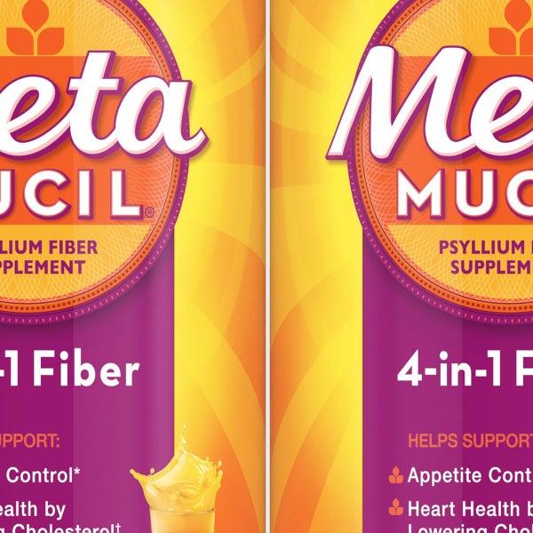 Metamucil Fiber Supplement, Orange, 260 Servings