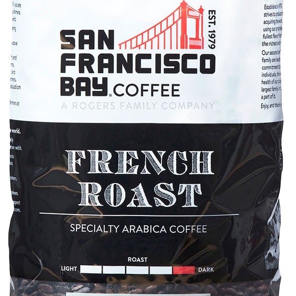 San Francisco French Roast Whole Bean Coffee 3 lb, 2-pack