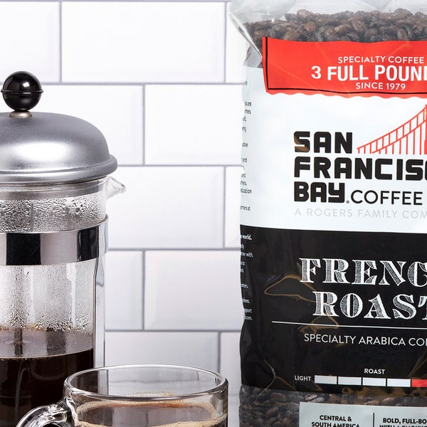San Francisco French Roast Whole Bean Coffee 3 lb, 2-pack