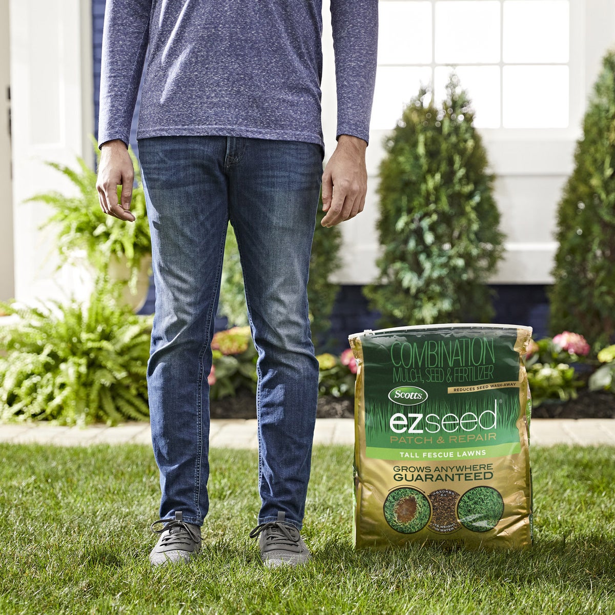 Scotts EZ Seed Patch & Repair Tall Fescue Lawn Patch 25 lb