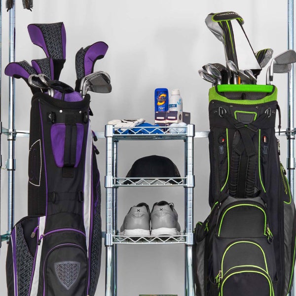 SafeRacks 51" Golf Equipment Rack