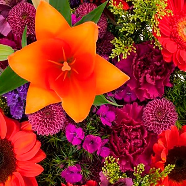 Sunset Bliss Floral Arrangement
