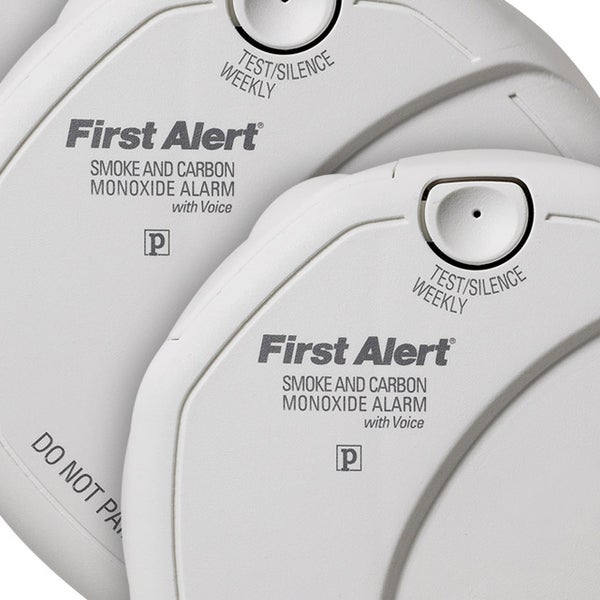 First Alert Smoke and Carbon Monoxide Alarm, 3-pack
