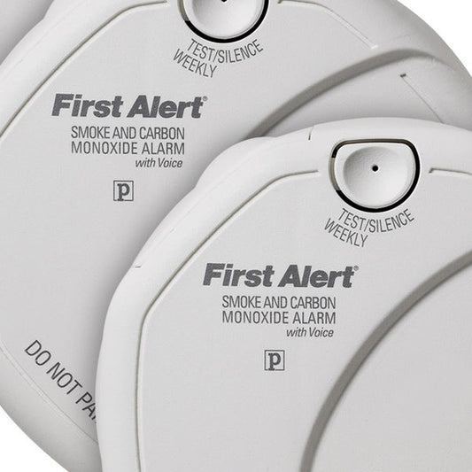 First Alert Smoke and Carbon Monoxide Alarm, 3-pack