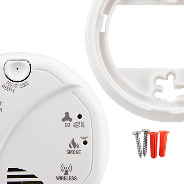 First Alert Smoke and Carbon Monoxide Alarm, 3-pack