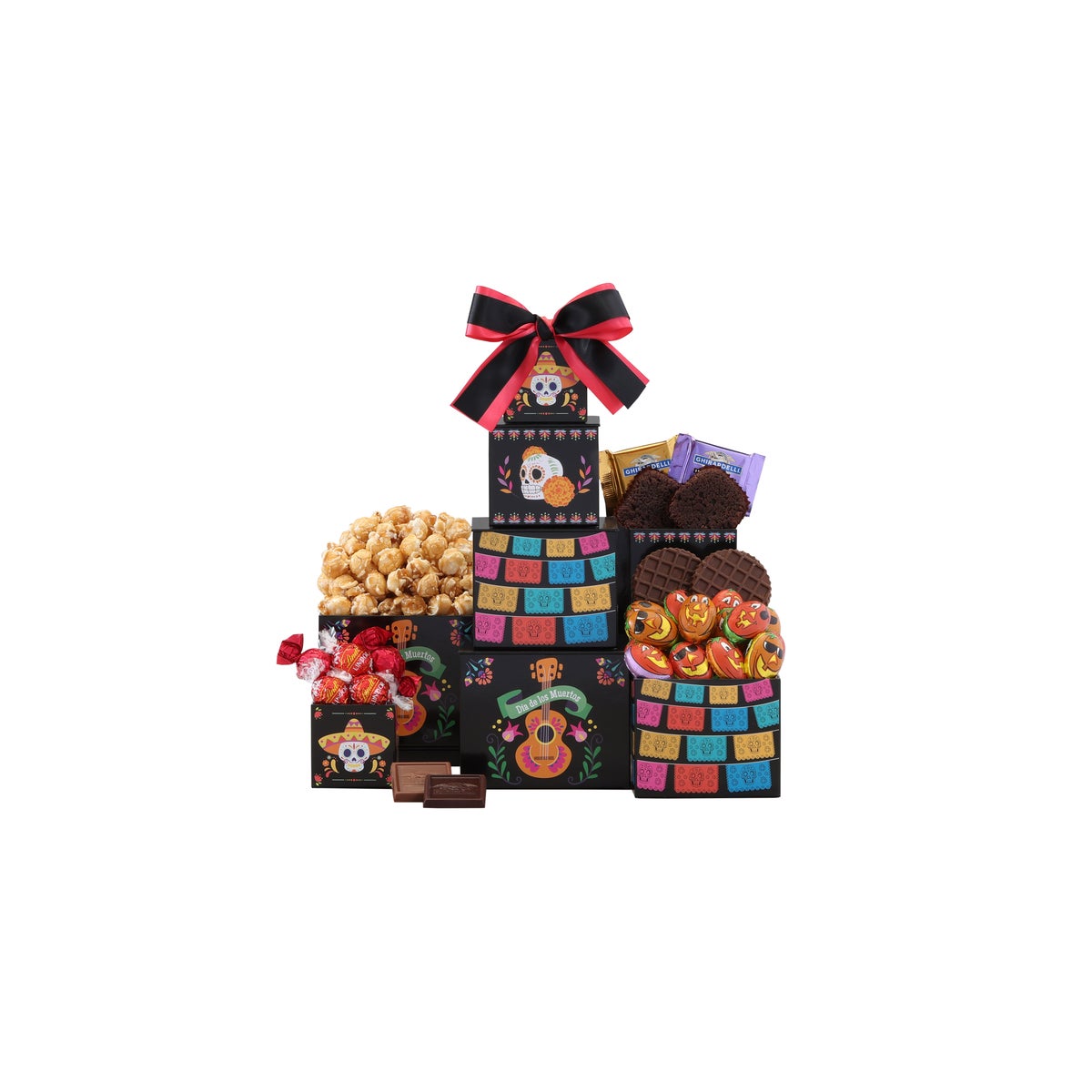 Day of the Dead 4 Tier Tower of Candy Treats