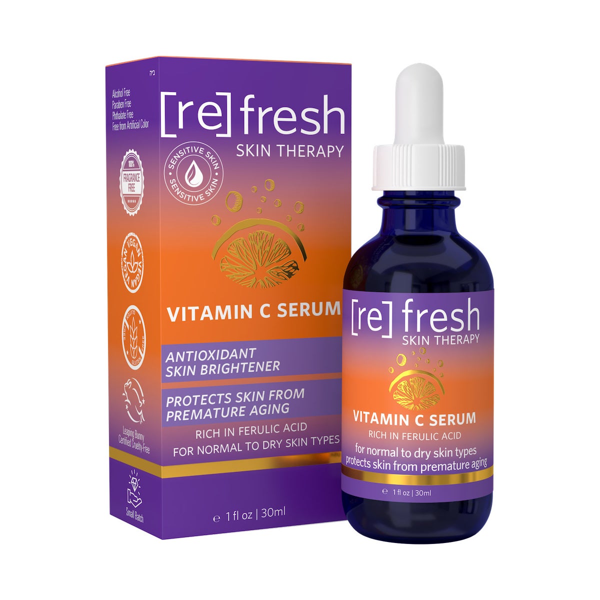 Refresh Skin Therapy Vitamin C Serum, 1.0 fl oz
