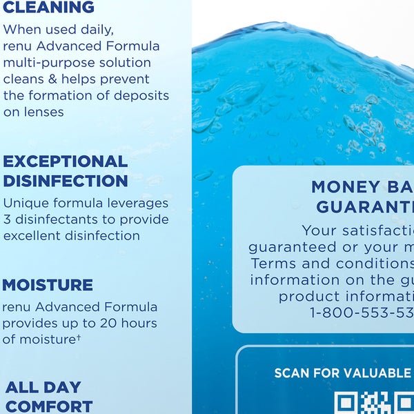 renu Advanced Formula Multi-Purpose Solution, 50 Ounces