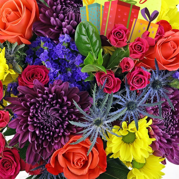 Bright and Beautiful Birthday Arrangement