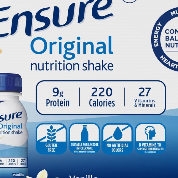 Ensure Original Nutrition Shake, 8 fl. oz, 30-pack, Vanilla