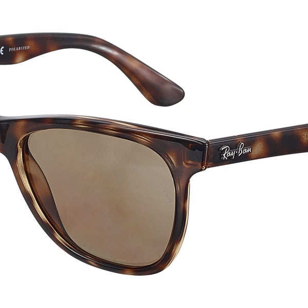 Ray-Ban RB4184 Light Havana Polarized Sunglasses
