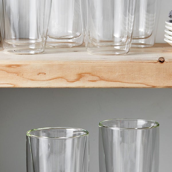J.A. Henckels 11.8oz Double Wall Glass set, 6-piece
