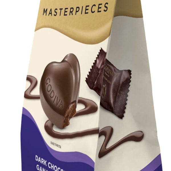 Godiva Dark Chocolate Ganache Hearts 14.8 oz 4-pack
