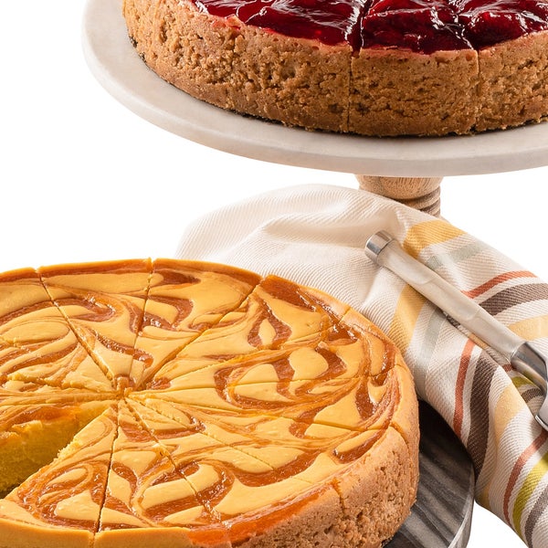 David's Cookies Mango & Strawberry Cheesecake 2-count (28 Slices Total)