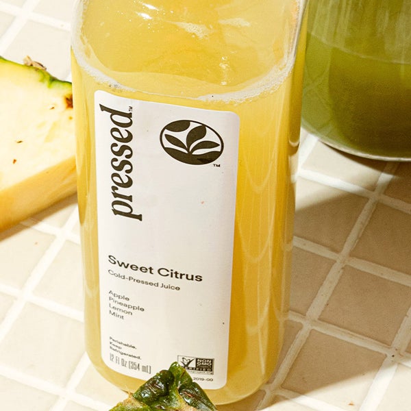 Pressed Cold-Pressed Greens, Roots & Citrus Bundle (12 oz) 15-count