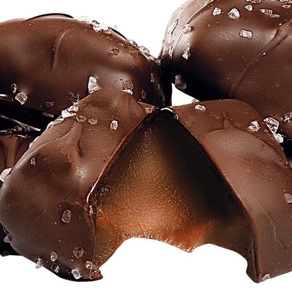 Sanders Milk Chocolate Sea Salt Caramels 36 oz, 2-pack