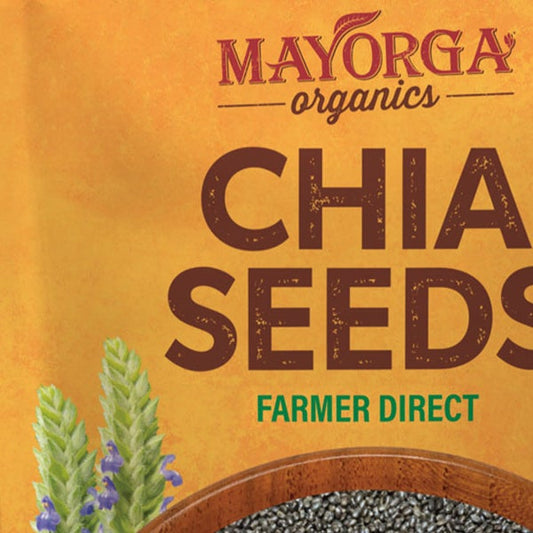 Mayorga Organic Chia Seeds, USDA Organic, NON-Gmo verified, 3lb, 2-pack