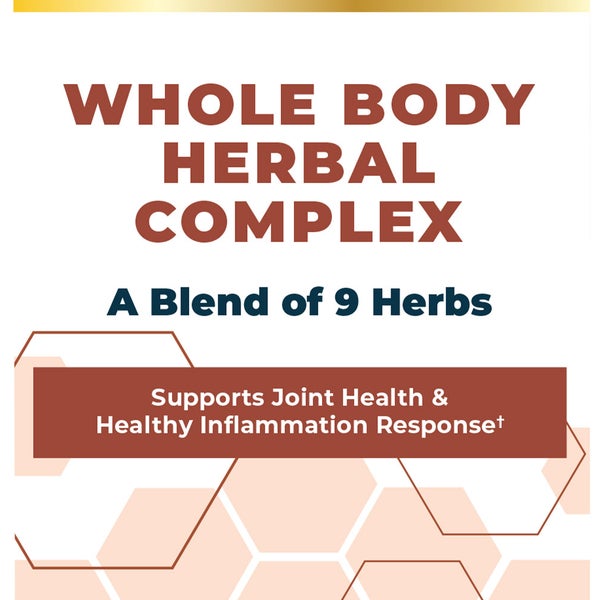 Nature's Lab Whole Body Herbal Complex, 180 Vegetarian Capsules