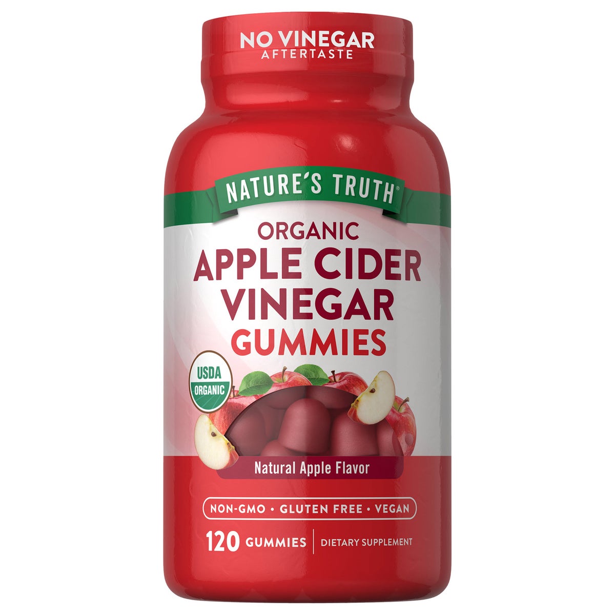Nature's Truth USDA Organic Apple Cider Vinegar 500 mg., 120 Gummies