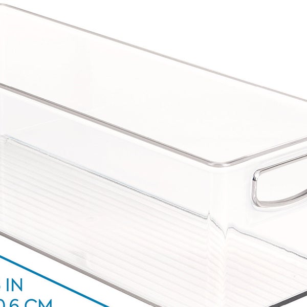 iDESIGN Linus Deep Storage Bins, 6-piece Set