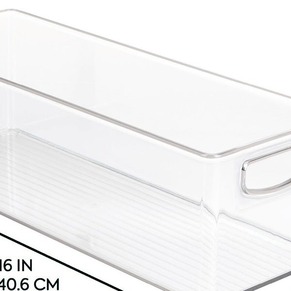 iDESIGN Linus Deep Storage Bins, 6-piece Set