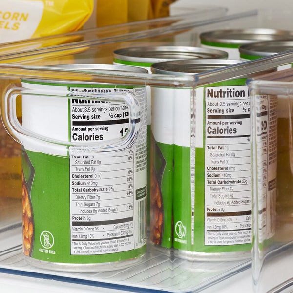 iDESIGN Linus Deep Storage Bins, 6-piece Set