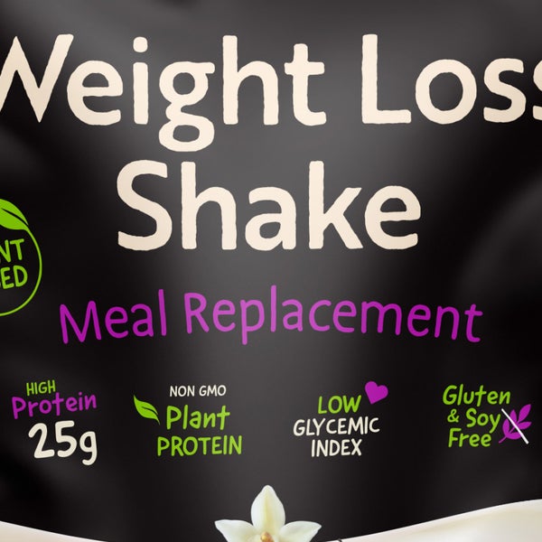 NATURADE Plant-Based Weight Loss High Protein Shake, Vanilla Creme, 2.5 lbs