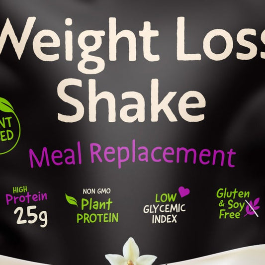 NATURADE Plant-Based Weight Loss High Protein Shake, Vanilla Creme, 2.5 lbs