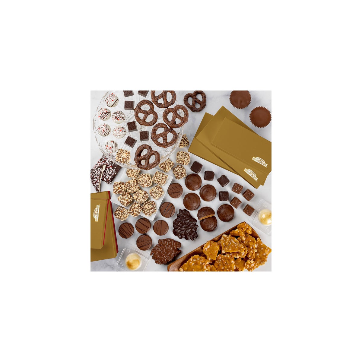 Rocky Mountain Chocolate Factory Holiday Deluxe Favorites, 4.8 lb Total