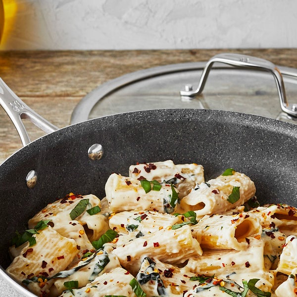 Henckels Capri Granitium 4.4-Quart Non-Stick Perfect Pan with Lid