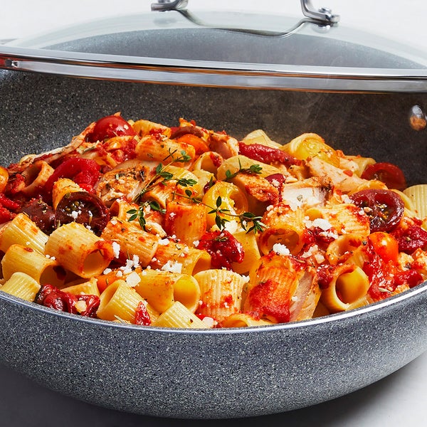 Henckels Capri Granitium 4.4-Quart Non-Stick Perfect Pan with Lid