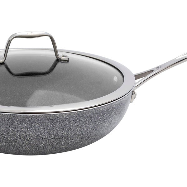 Henckels Capri Granitium 4.4-Quart Non-Stick Perfect Pan with Lid
