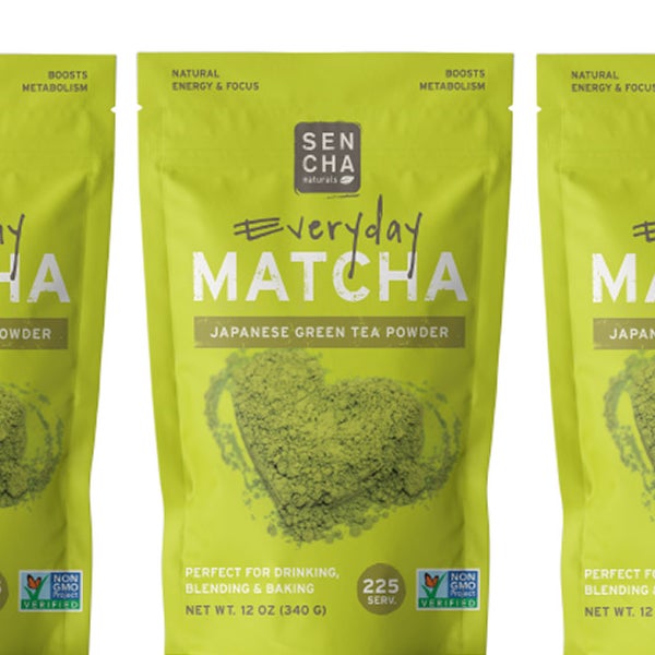 Sencha Naturals Everyday Matcha Green Tea Powder, 3-pack