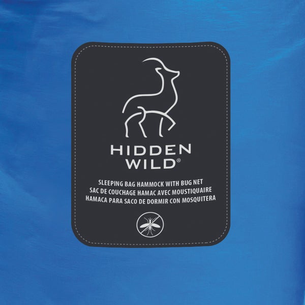Hidden Wild Sleeping Bag Hammock with Bug Net