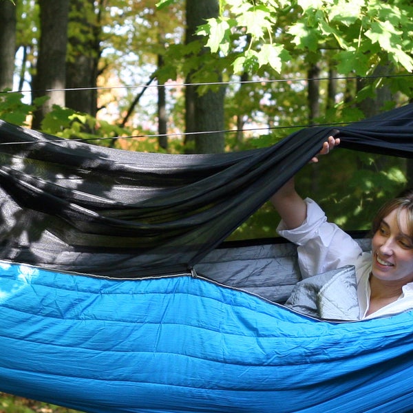 Hidden Wild Sleeping Bag Hammock with Bug Net