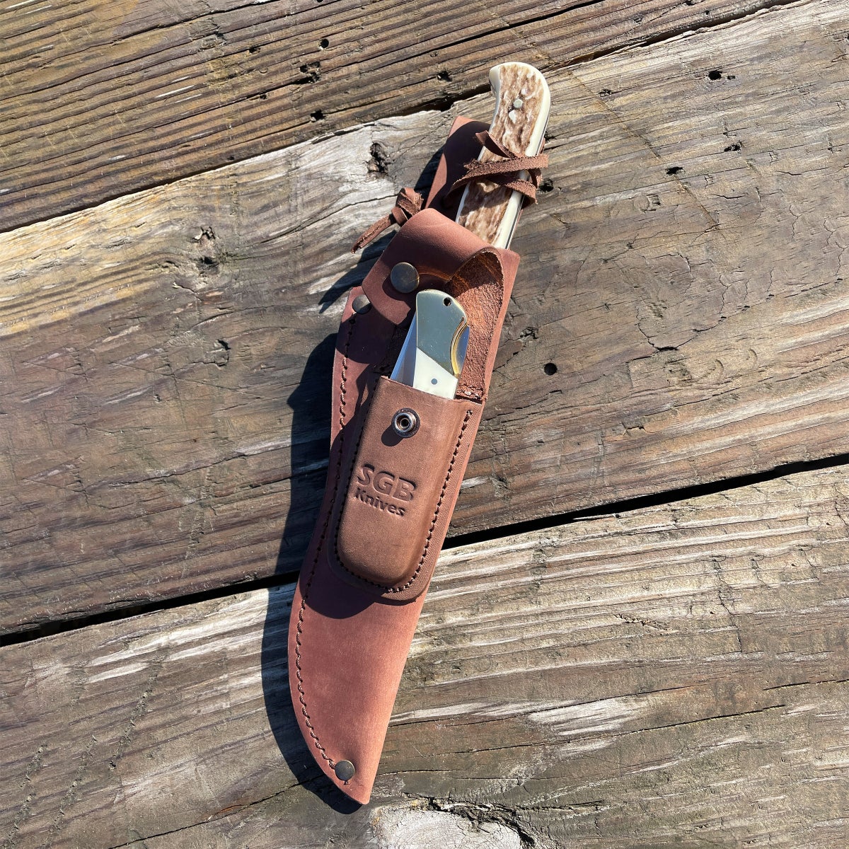 Puma SGB Bowie Outdoorsman Combo Knife Set