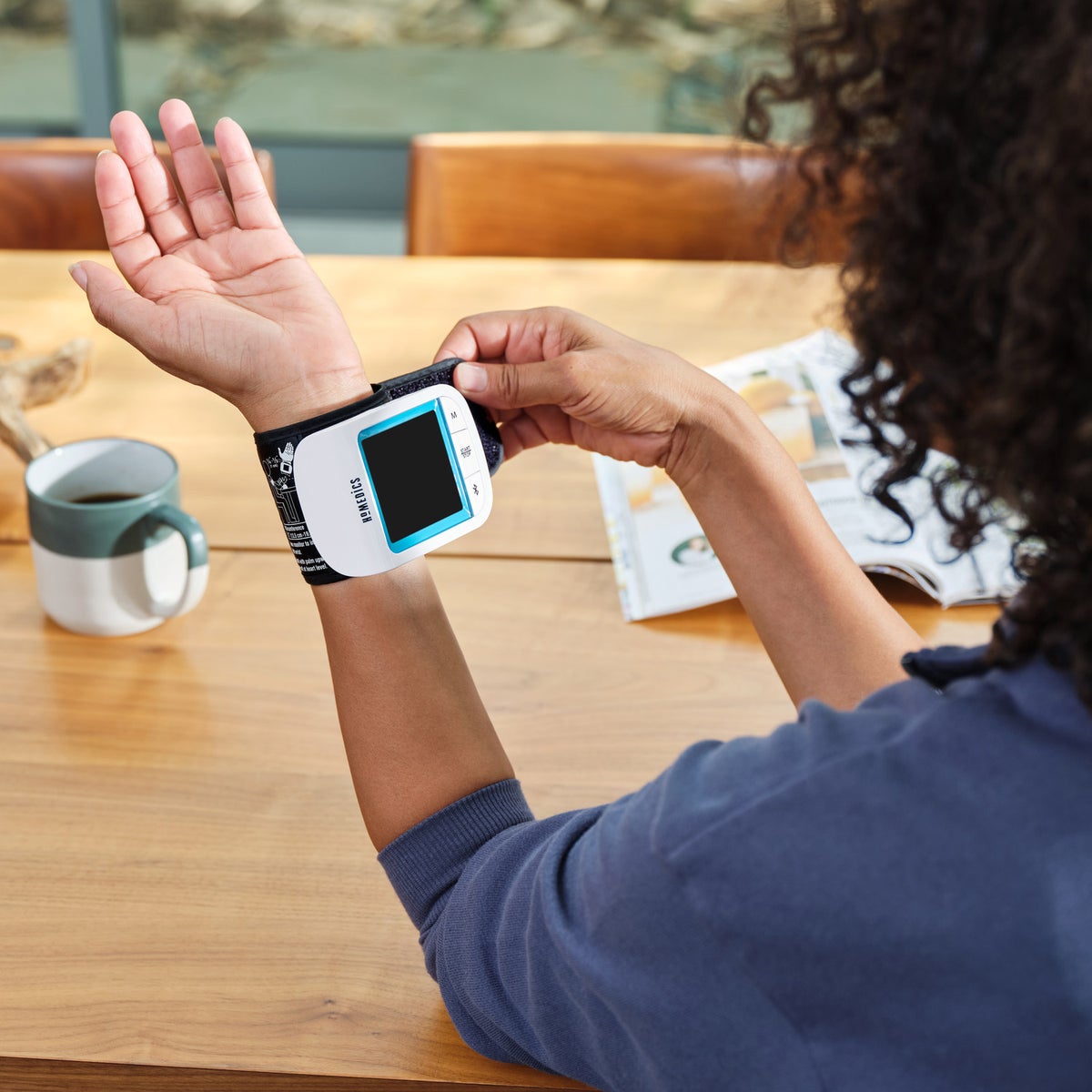 HoMedics Bluetooth Wrist Blood Pressure Monitor