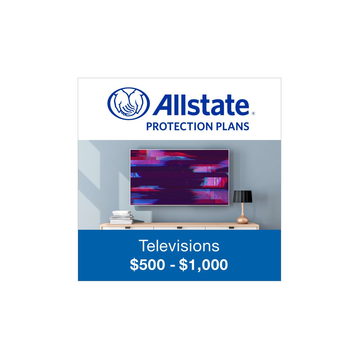 Allstate 3 Years (For TVs: $500 to $1,000)