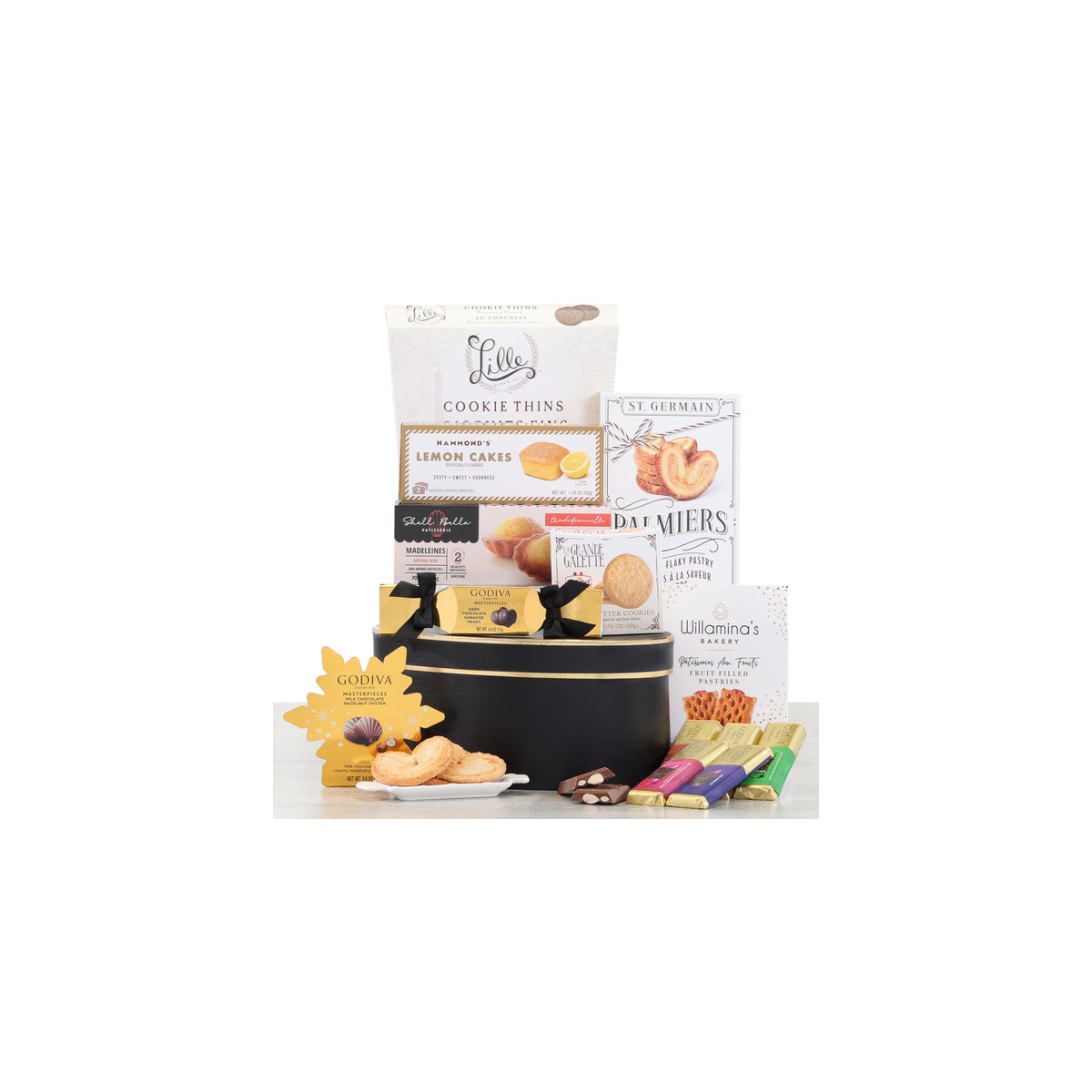 Godiva & More Celebration Gift Basket