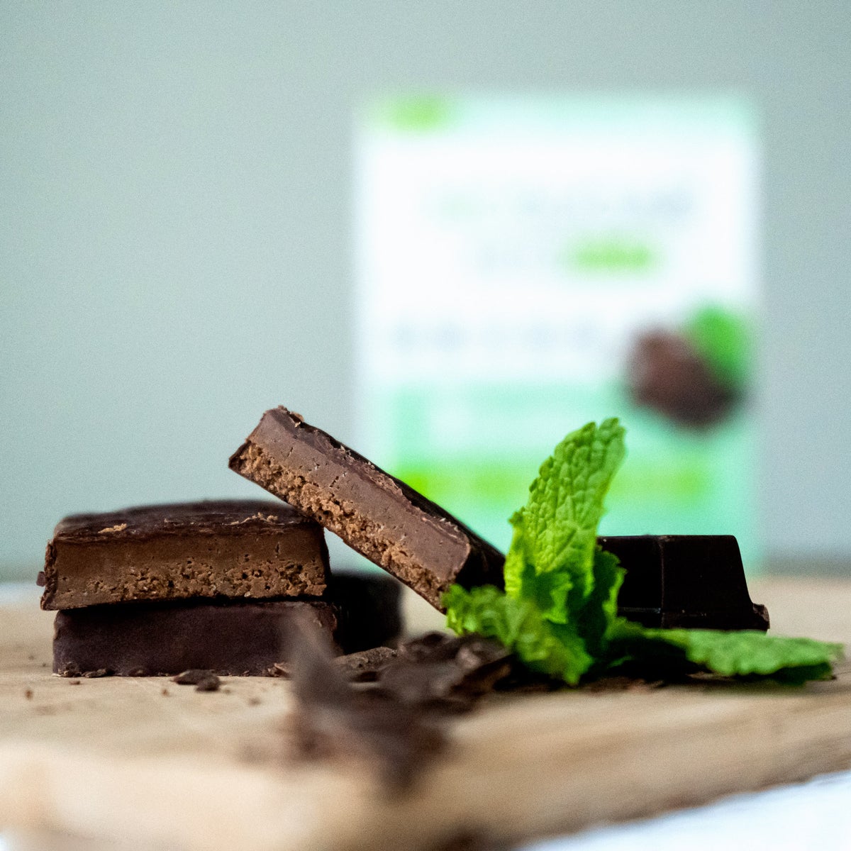 No Sugar Keto Bar Chocolate Mint (12-count) 2-pack