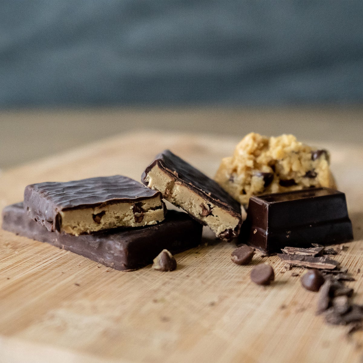 No Sugar Keto Bar Chocolate Chip Cookie Dough (12-count) 2-Pack