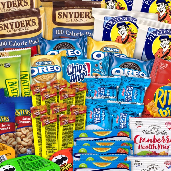 Office Favorites Snack Box, 66-piece