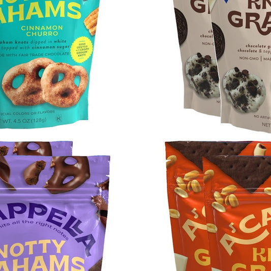 A'cappella Knotty Grahams Ensemble, 4.5 oz, 8-count