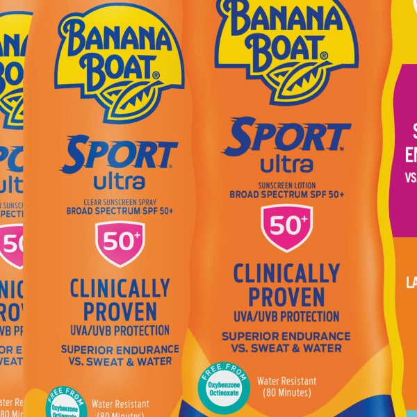 Banana Boat Sport Ultra Performance Sunscreen Pack Broad Spectrum, SPF 50