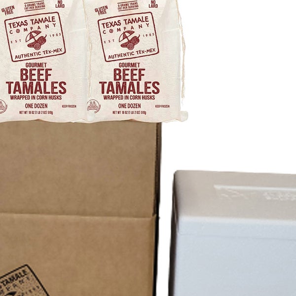 Texas Tamale Co. Beef Tamales 6pk of 12 Each, 72-count